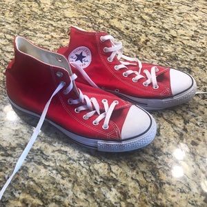 Red Men’s Converse